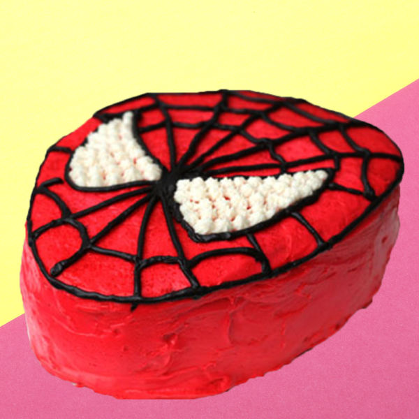 Luscious Spiderman Cake